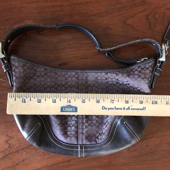 Vintage Coach Shoulder Bag (brown) - Picture 4 of 4